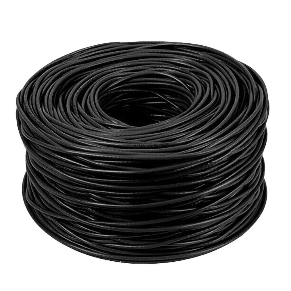 LAN кабель (вита пара) black