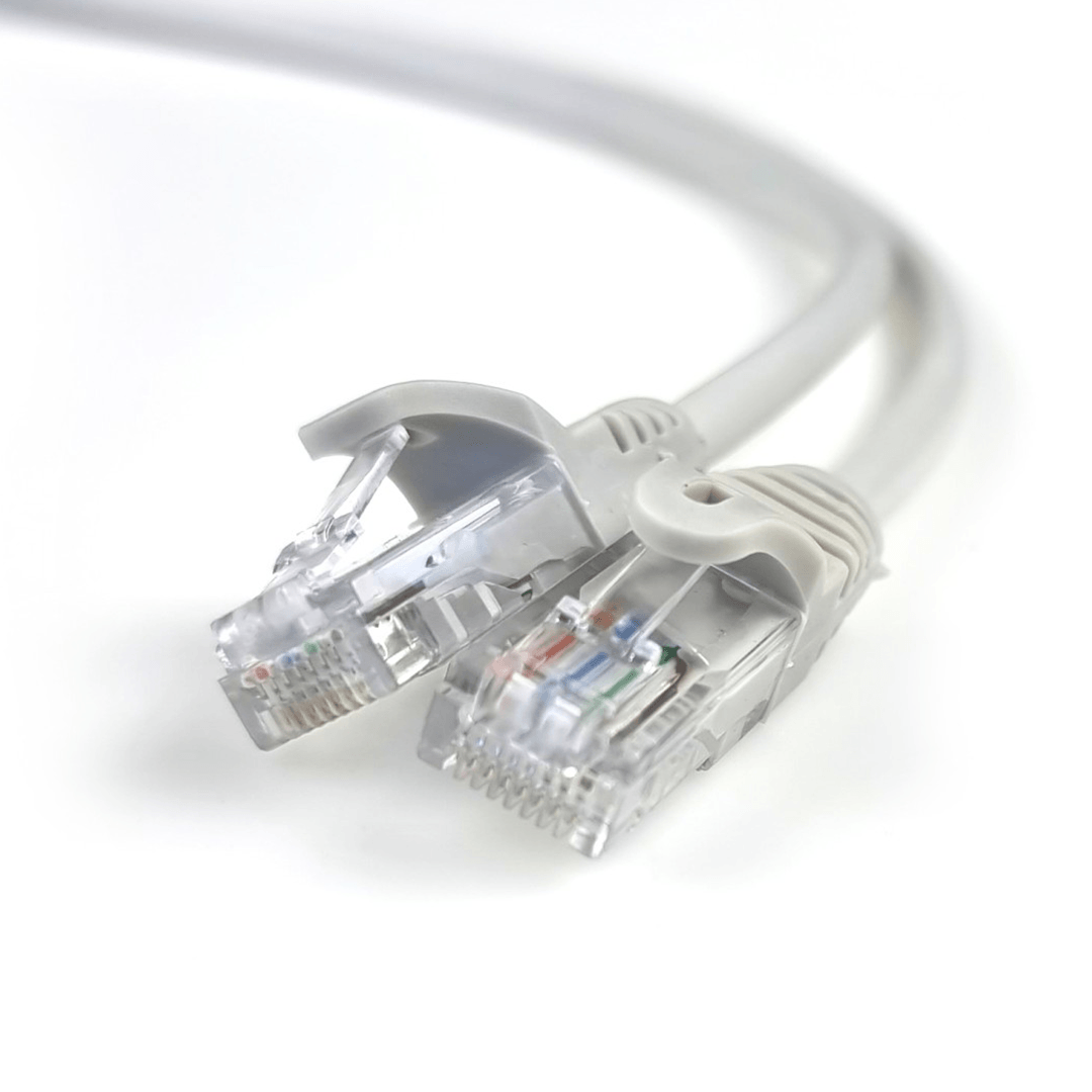 Патч-корд Ethernet CAT5e UTP 1м Сірий