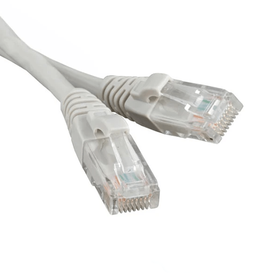 Патч-корд Ethernet CAT5e UTP 1м Сірий