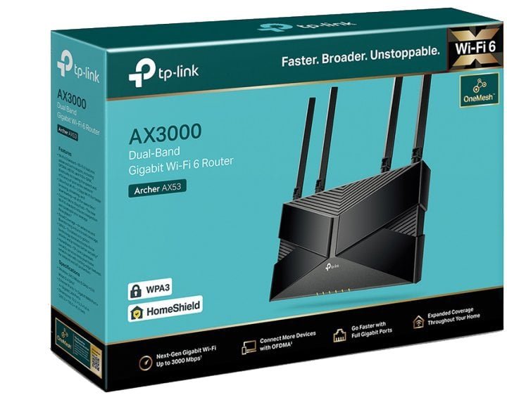 Wi-Fi роутер TP-Link AX53